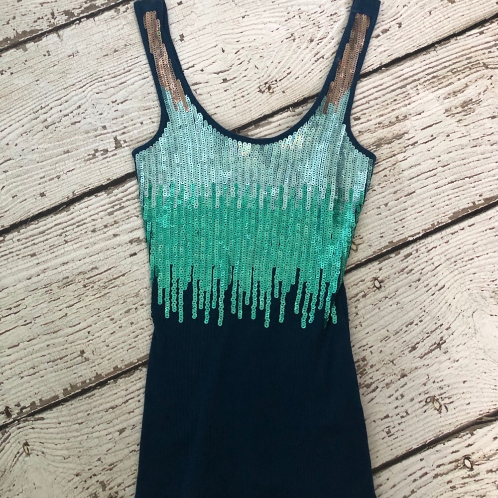 Express Sequin Tank
